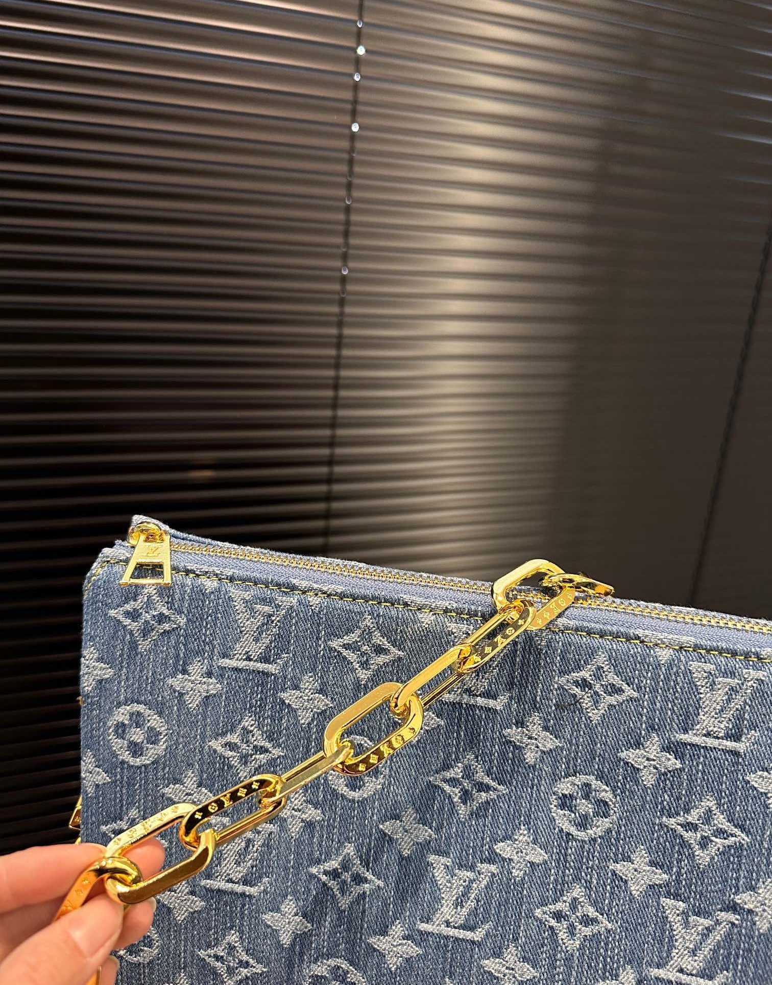 Louis Vuitton Coussin Pm Bag Denim Blue 26Cm M24564