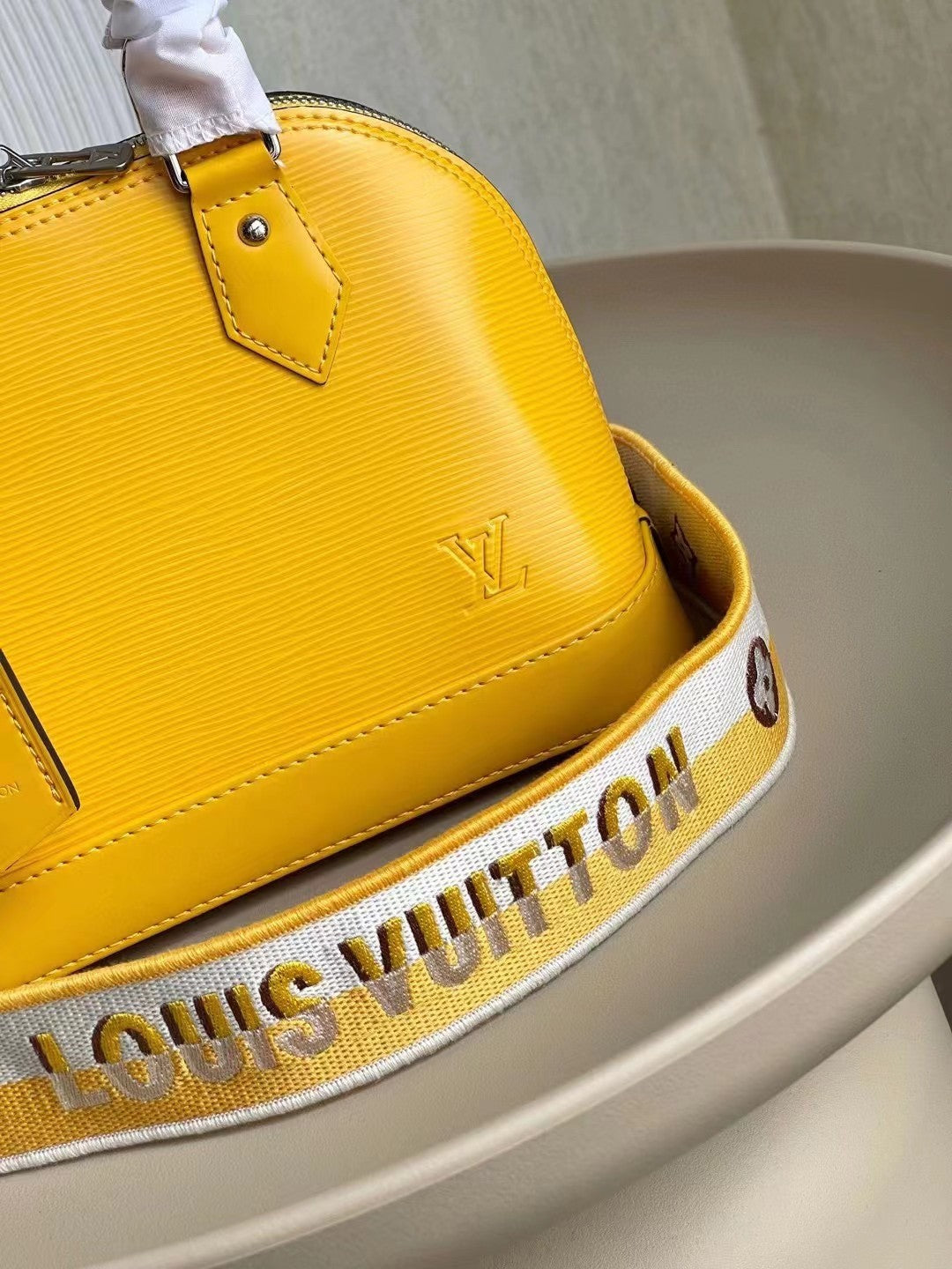 Louis Vuitton Alma Bb 23Cm Sunflower Yellow