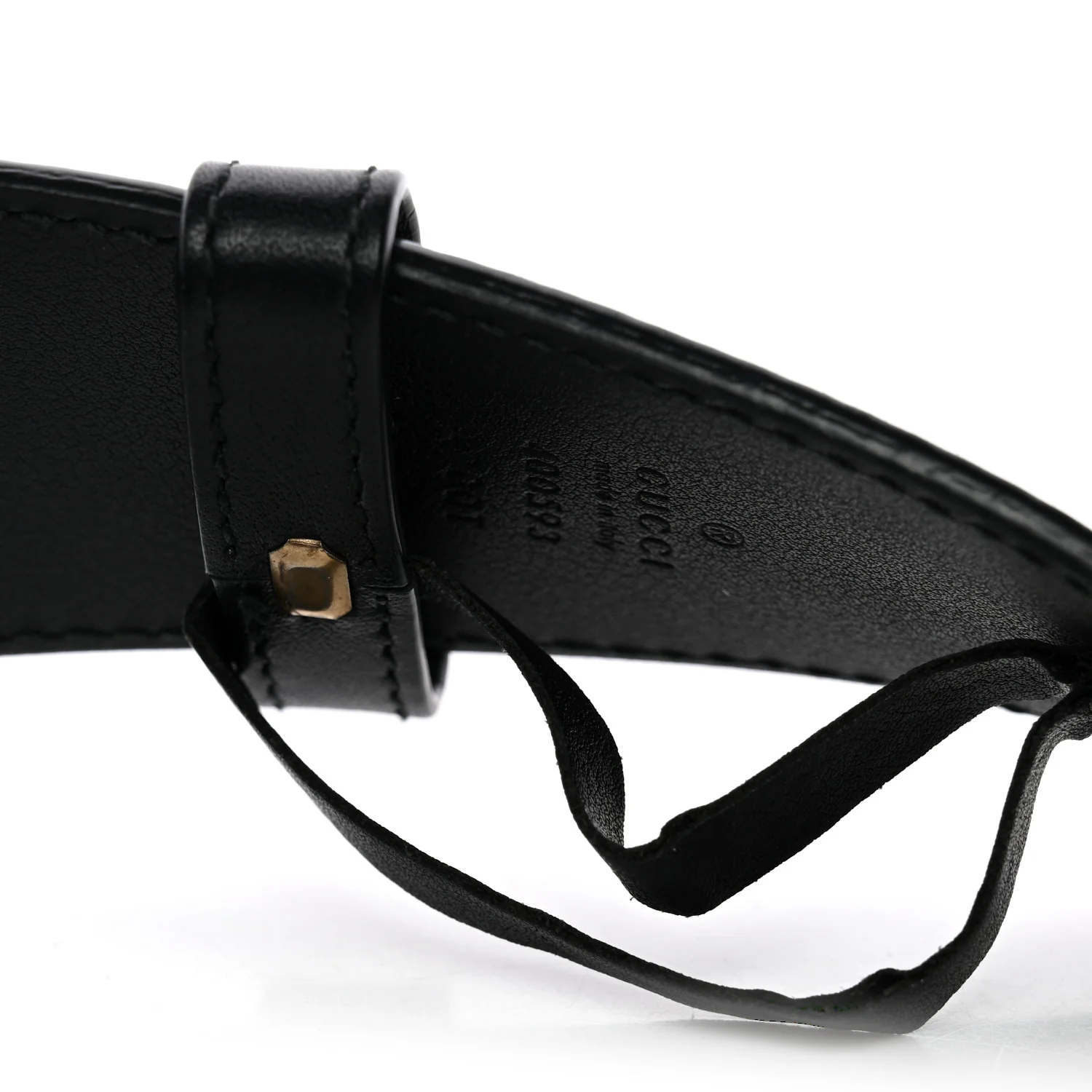 Calfskin Double G 30mm Belt 70 28 Black