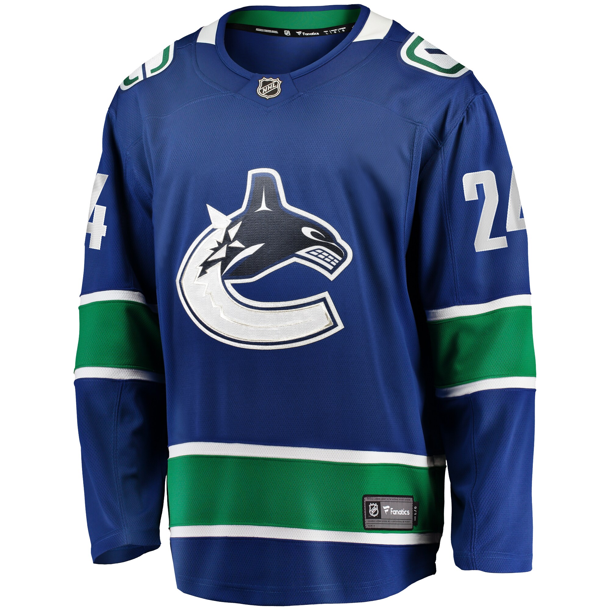 Pius Suter Vancouver Canucks Fanatics Home Premier Breakaway Player Jersey – Blue