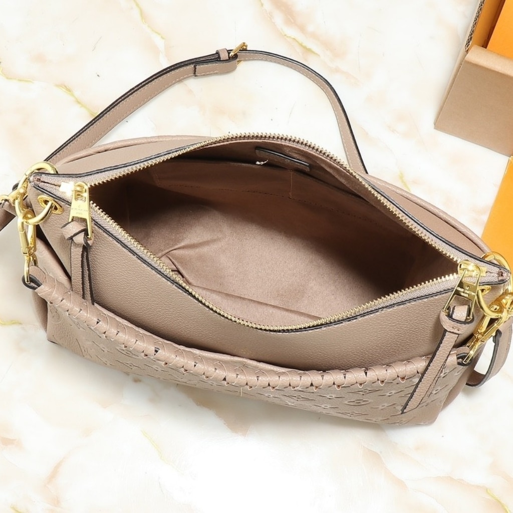 Louis Vuitton Maida Hobo Bag Tourterelle Gray 32cm M45523