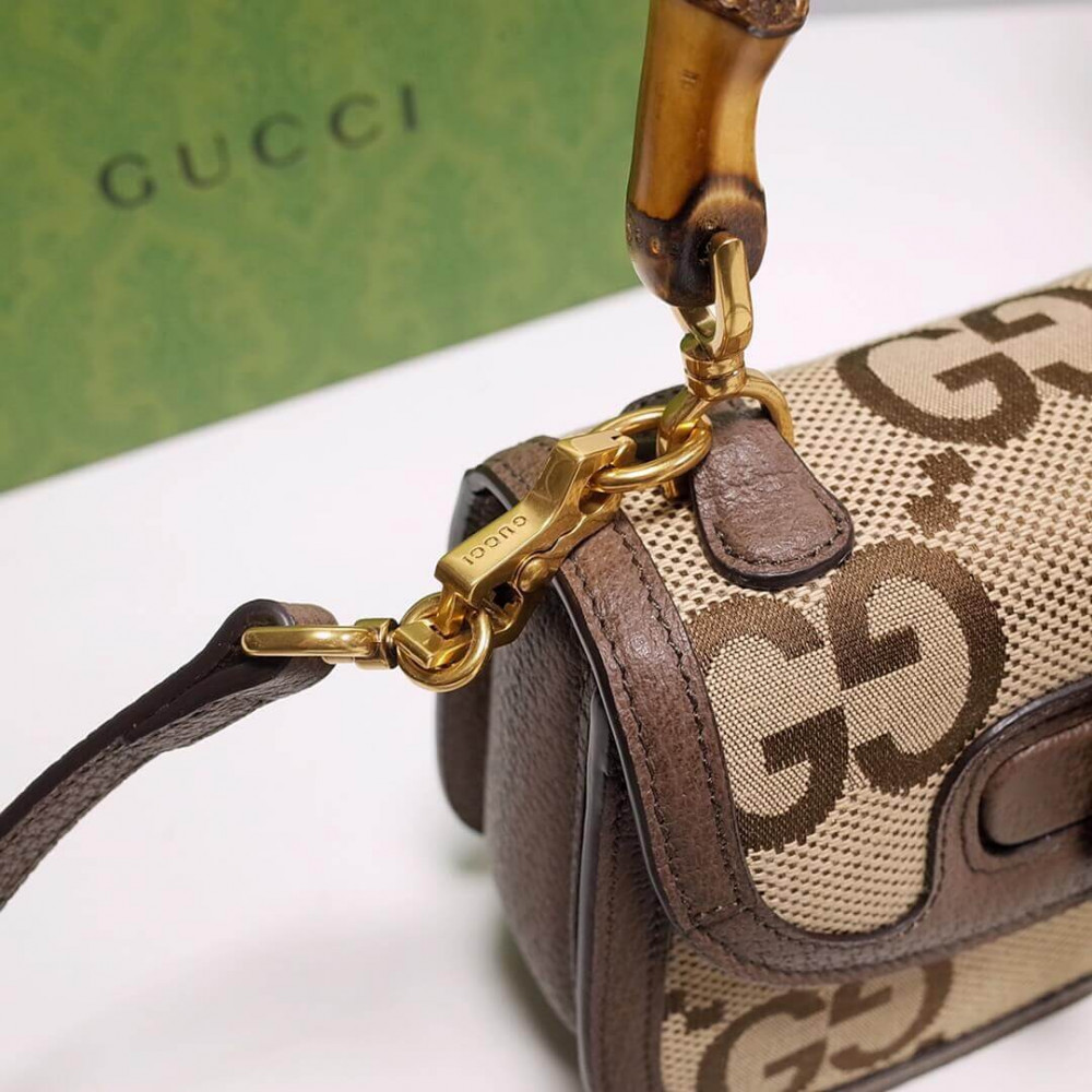 Gucci Bamboo 1947 Jumbo GG Mini Bag