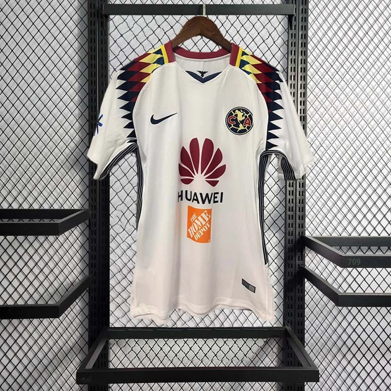 Retro 2018 Club America Away White Football jersey retro