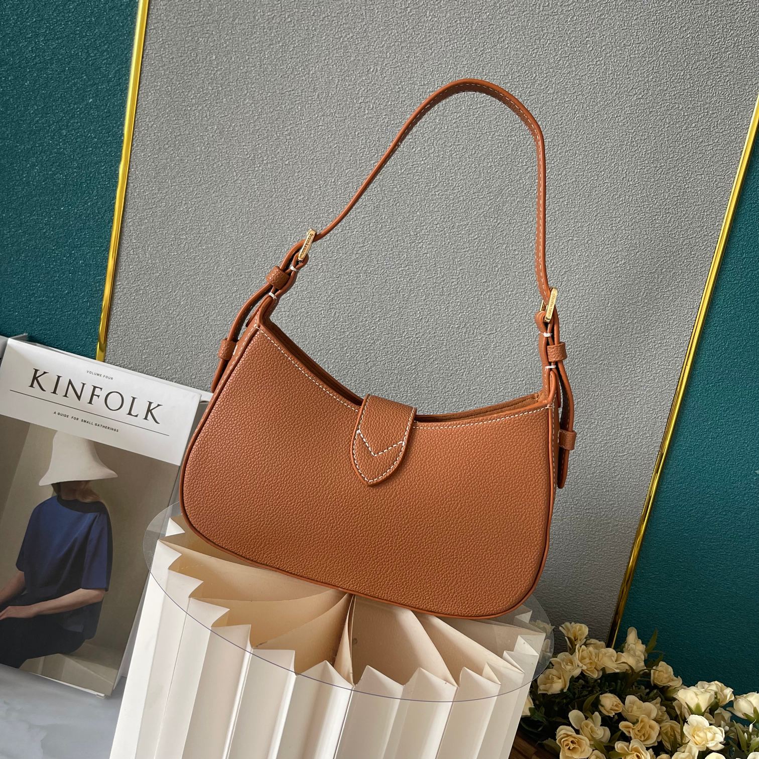Louis Vuitton Low Key Shoulder Bag Brown 25Cm M24885