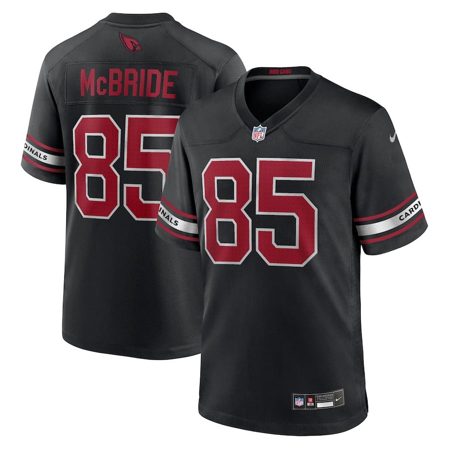 Trey McBride #85 Arizona Cardinals Game Jersey - Black - Men's - National Football League 2024