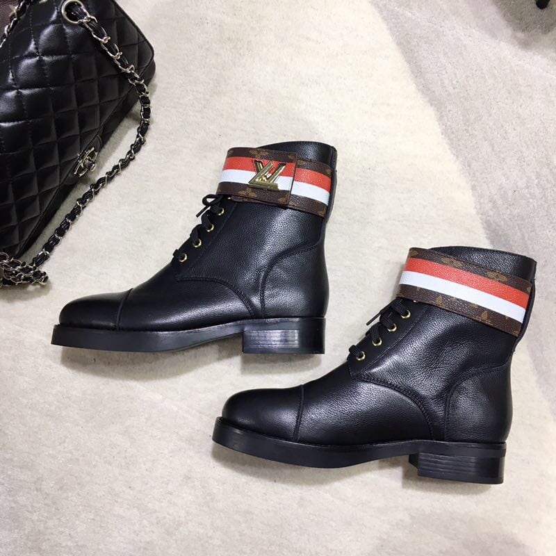 Louis Vuitton Wonderland Flat Ranger Black