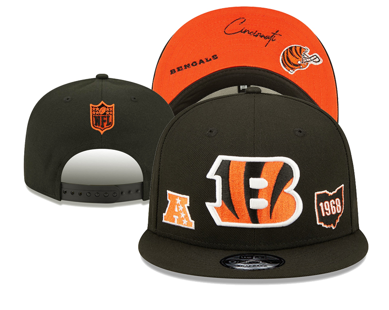 Bengals Adjustable black cap-1968