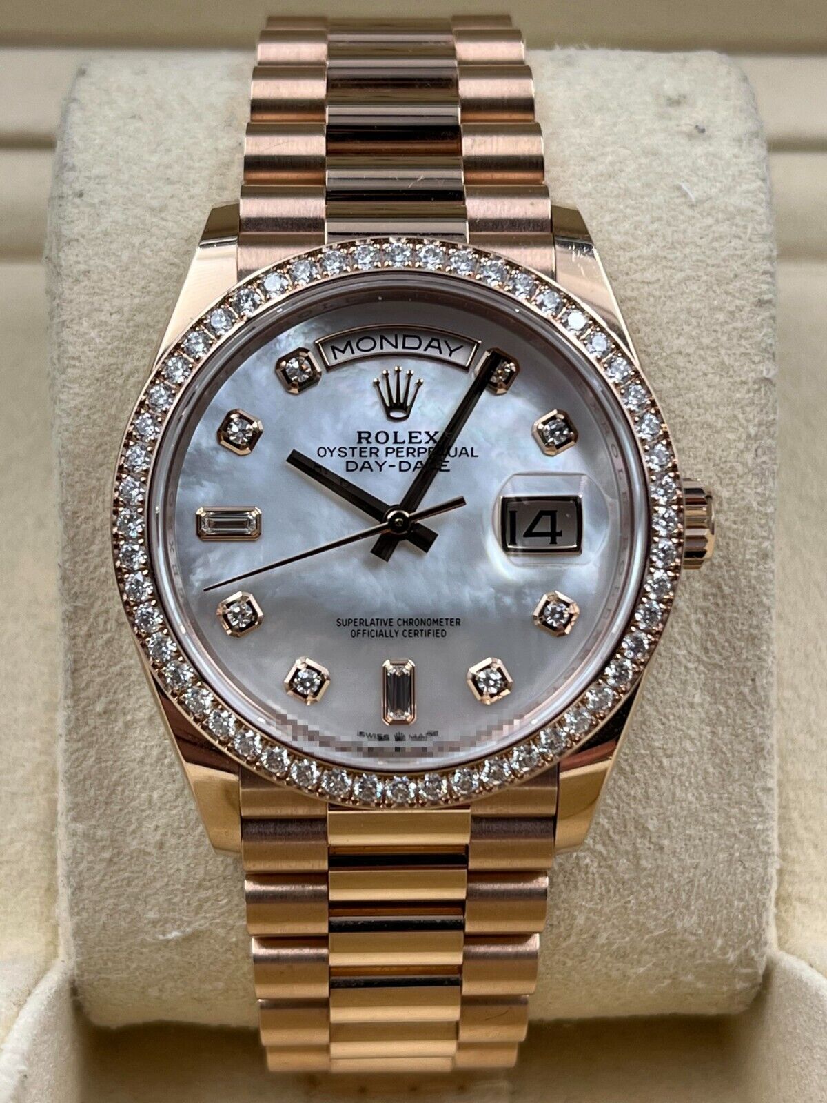 【Super Clone】RLX  Day-Date M128345RBR-0028 36mm