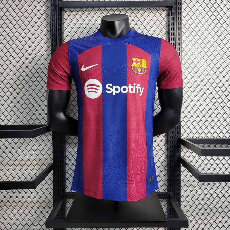 Players 2023-24 Barcelona Home GAVI LEWANDOWSKI F. DE JONG PEDRI FERMíN Football jersey