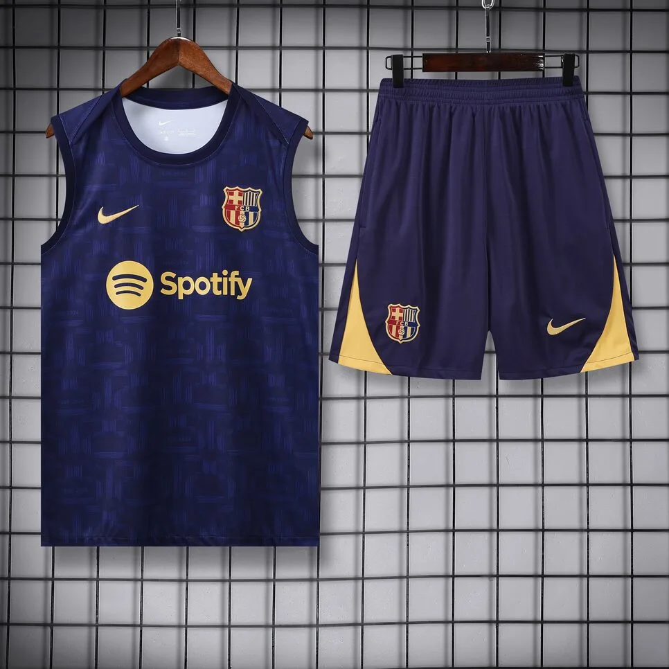 2025-26 Barcelona Sleeveless Vest Training Wear
