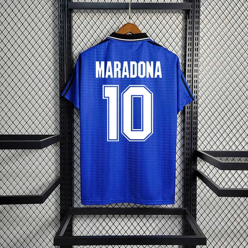 Retro 1994 Argentina away MARADONA Football jersey retro