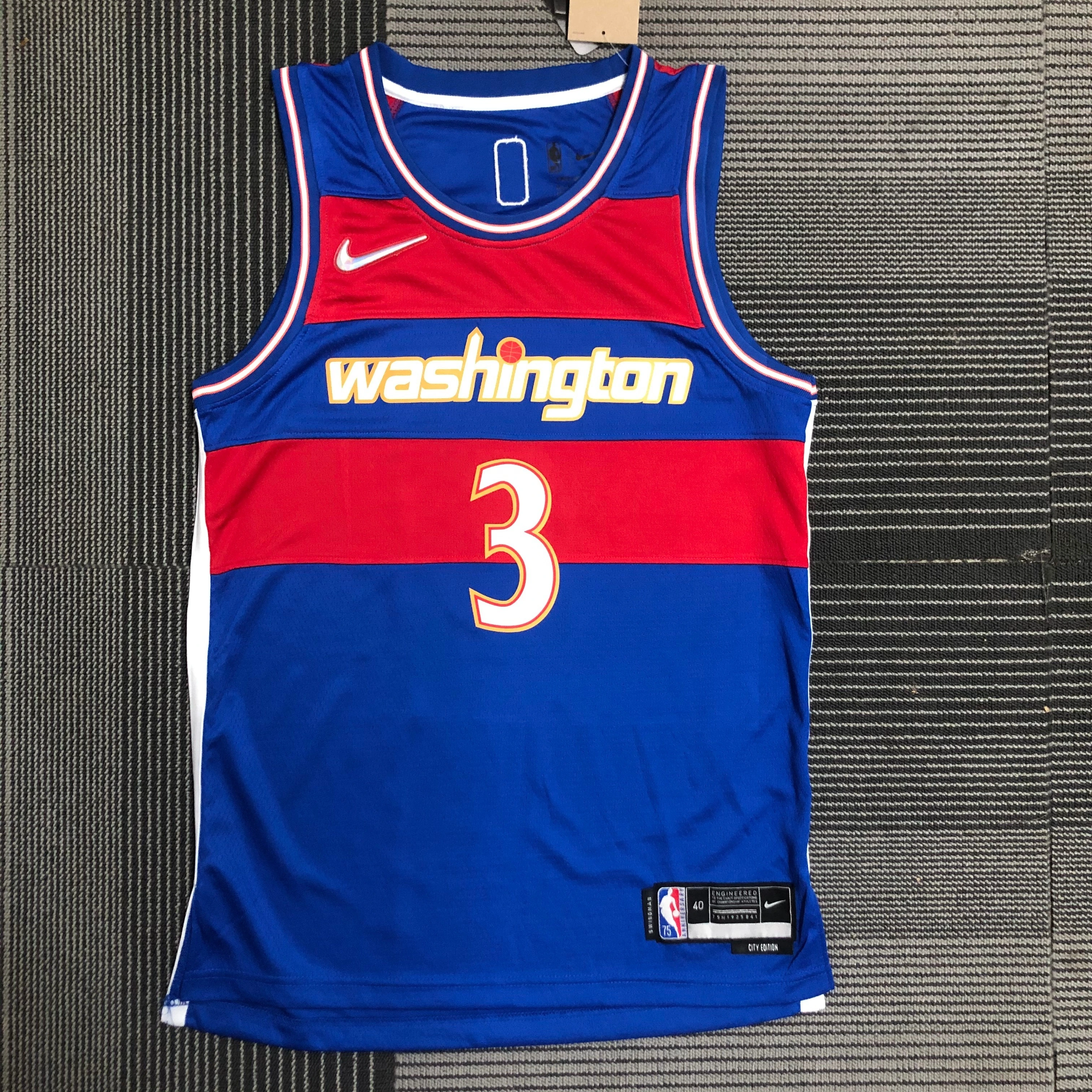 2022 NBA Washington Wizards 3 BEAL Basketball Jersey