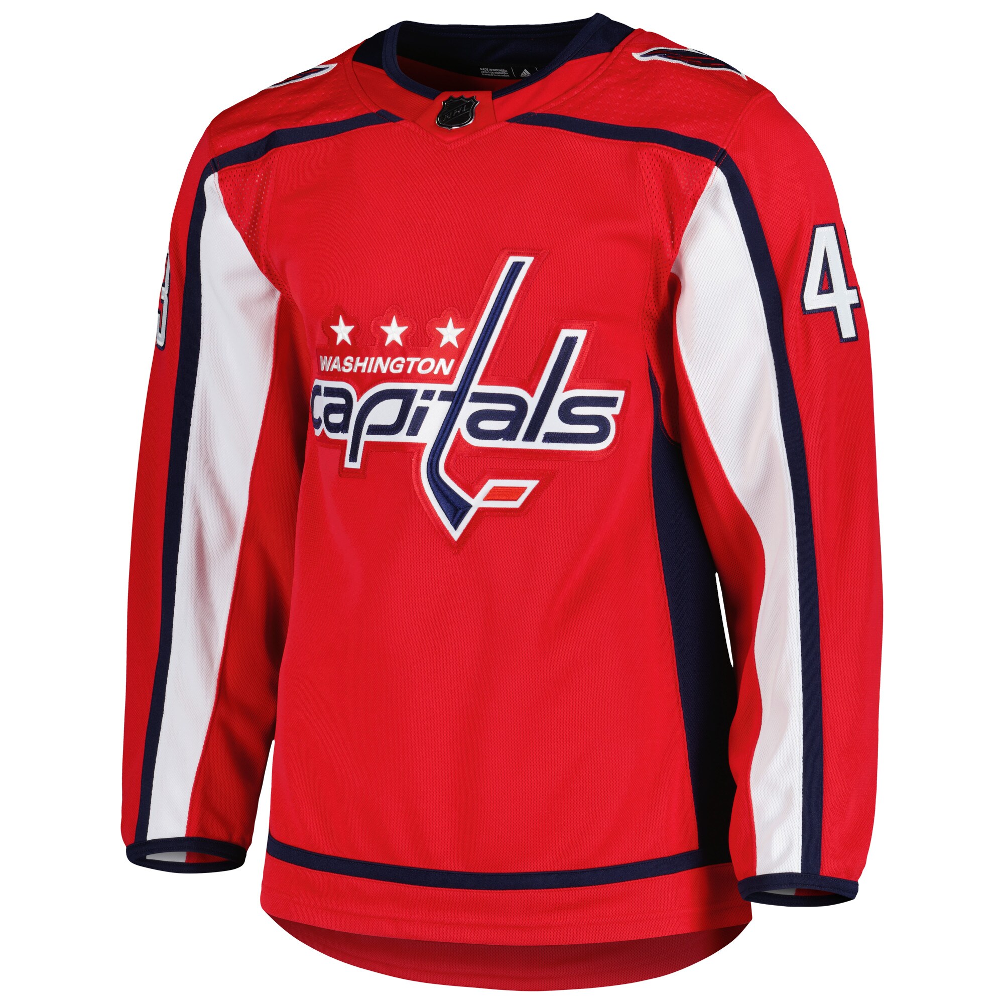 Tom Wilson Washington Capitals adidas  Primegreen Authentic Player Jersey – Red