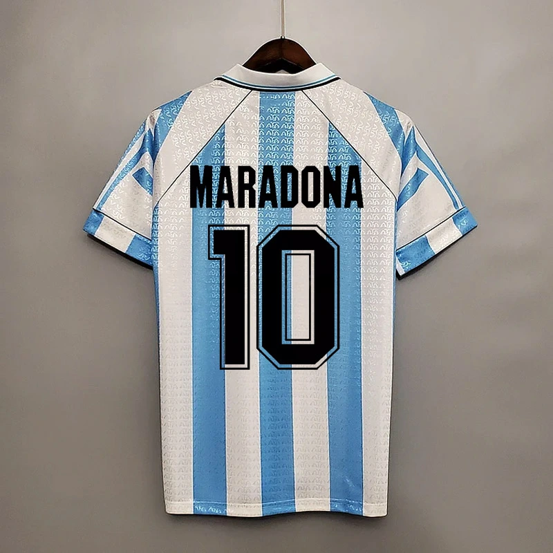 Retro 1996-97 Argentina home MARADONA Football jersey retro