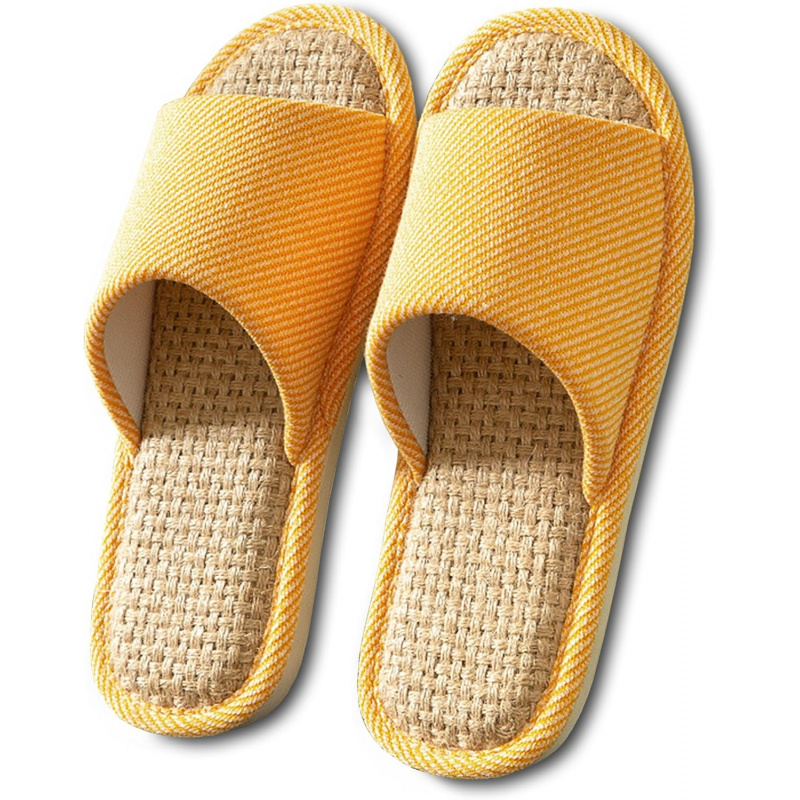 Women And Men House Fabric Slippers