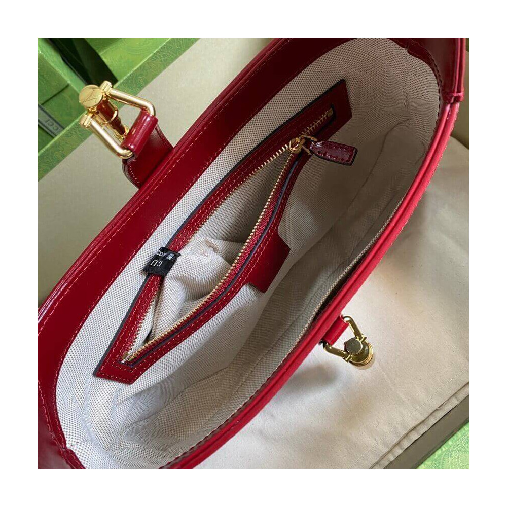 Gucci Jackie 1961 Small Shoulder Bag in Navy Leather 28cm