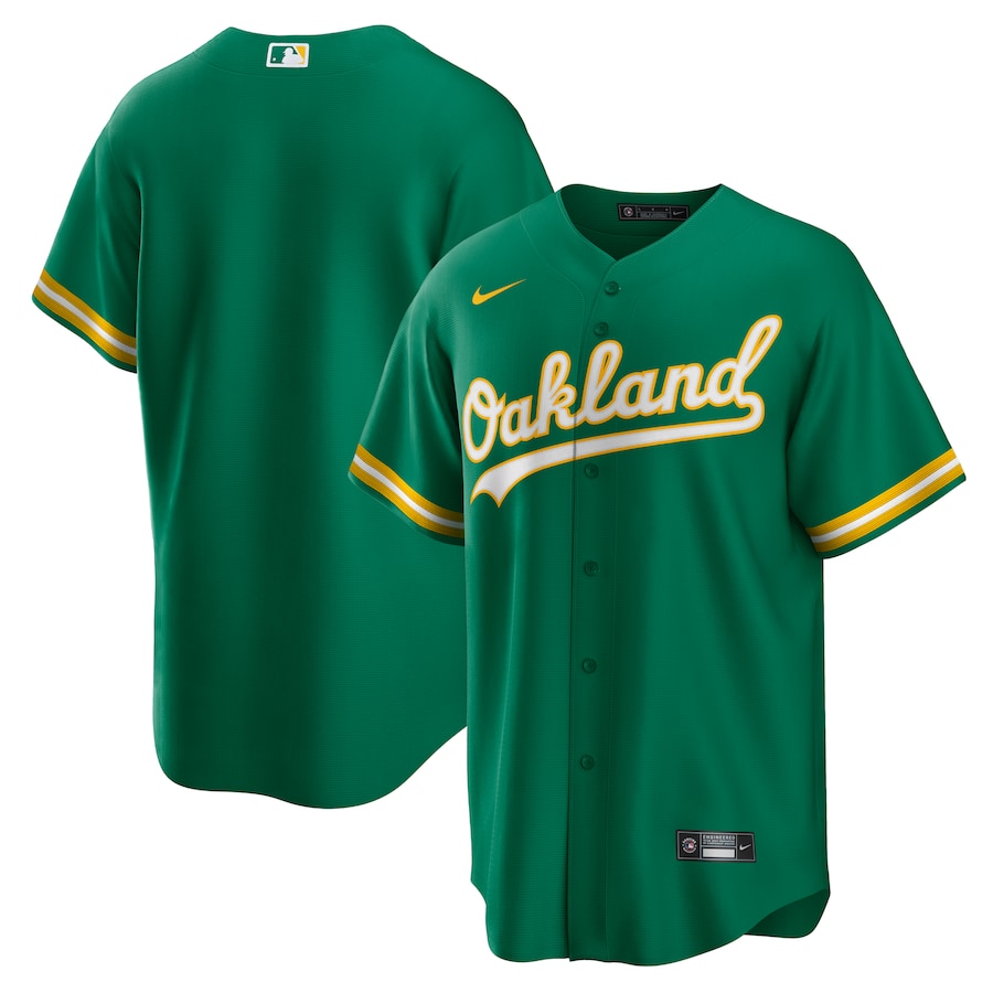 Oakland Athletics Alternate Team Jersey Green