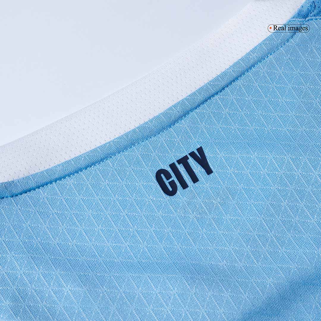 HAALAND #9 Manchester City Home Player Version Soccer Jersey 2025/26 Blue