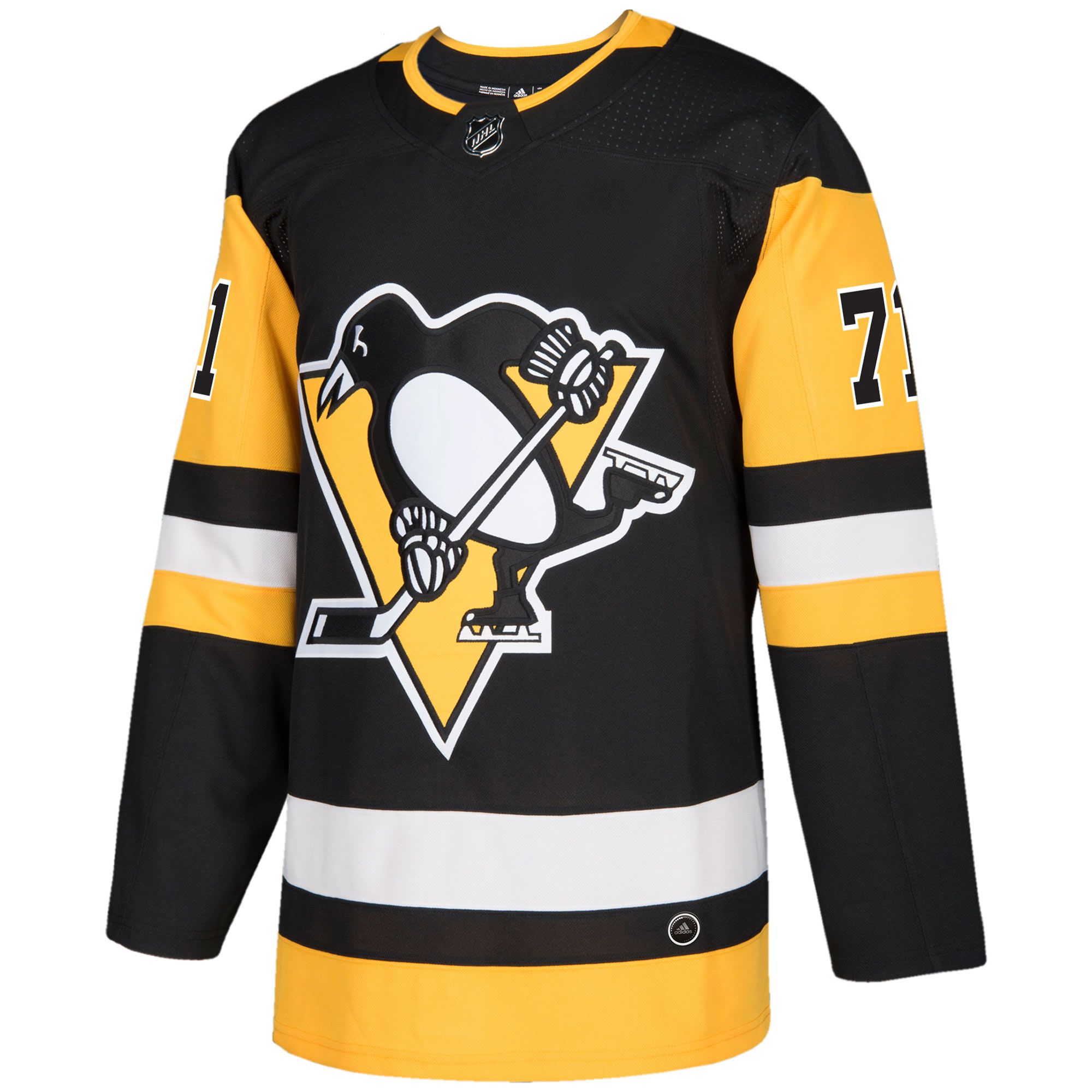 Evgeni Malkin Pittsburgh Penguins adidas Authentic Player Jersey – Black