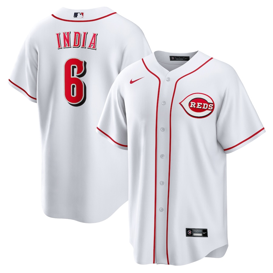 Jonathan India Cincinnati Reds Player Jersey White