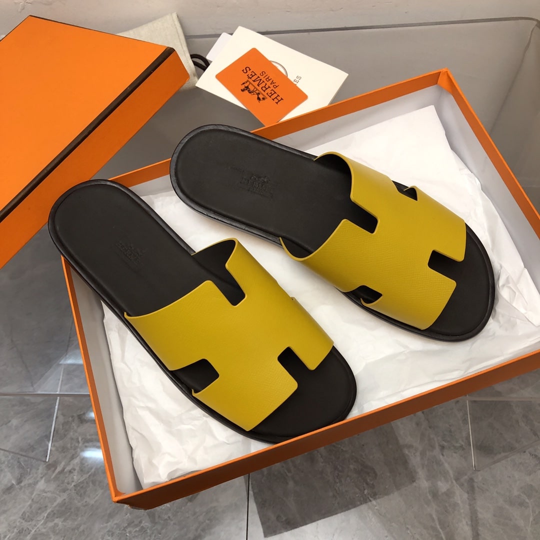Hermes Izmir Sandal Yellow