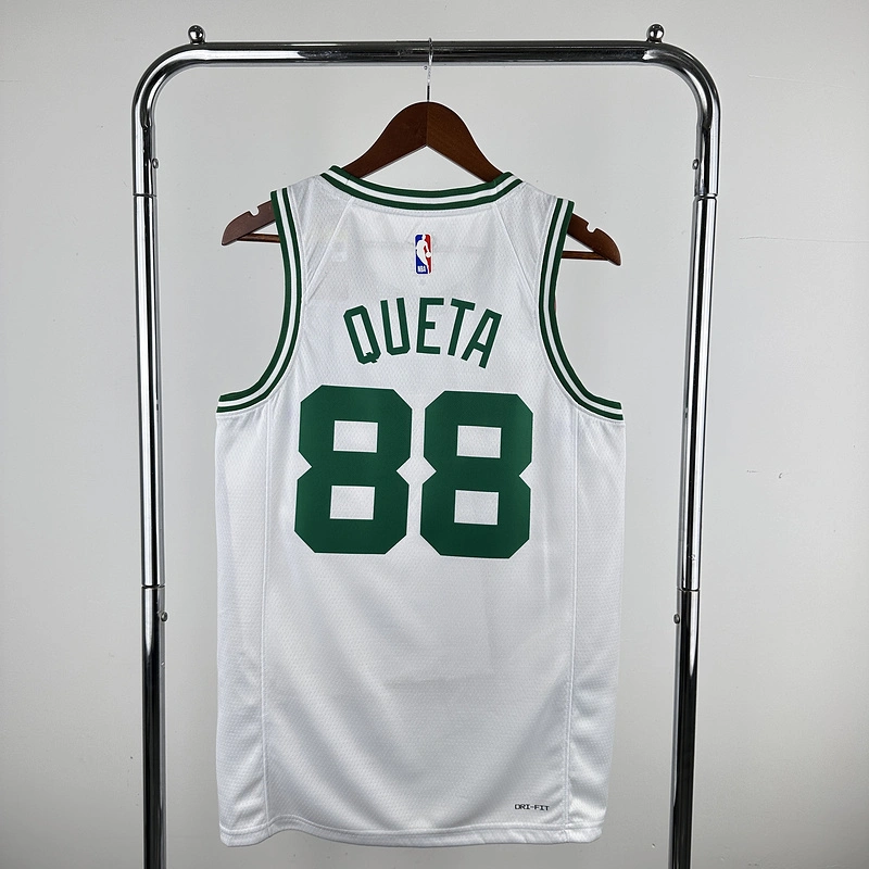 2023 NBA Boston Celtics 88 QUETA Basketball Jersey
