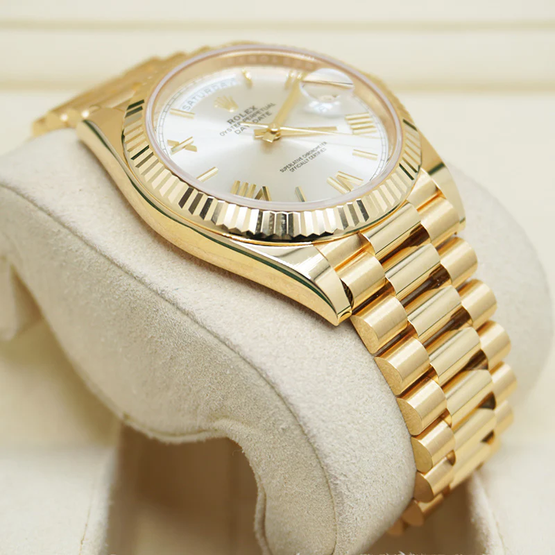 Rolex Day-Date 40 mm Silver Dial 228238