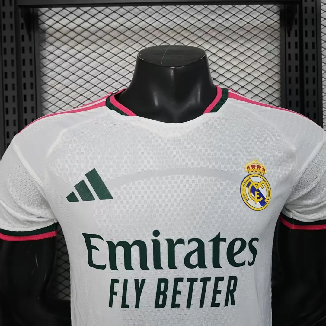 2026/27 La Liga Real Madrid Team Home Football Jersey Player Version - JerseyFun