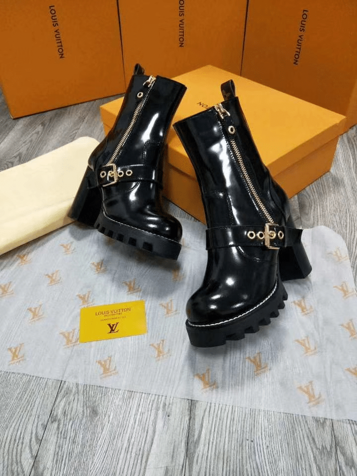 Louis Vuitton Star Trail Ankle Boots Black
