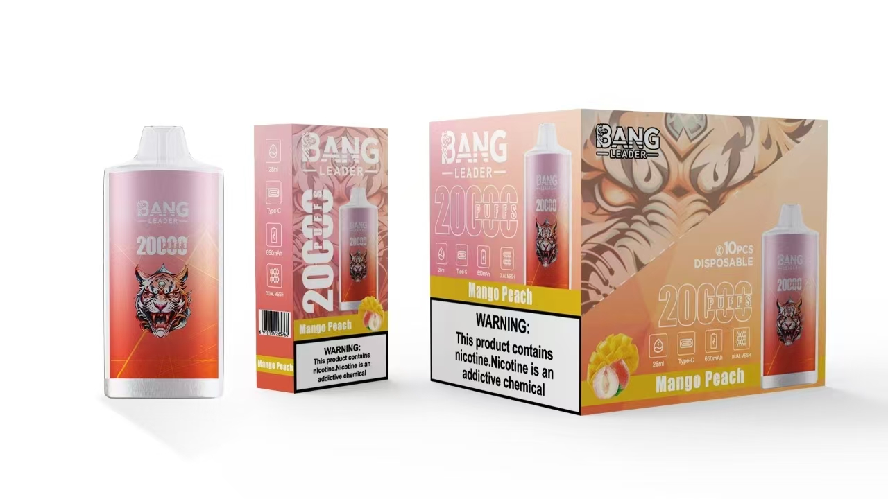 Bang Leader 20K Puffs 2-in-1 Prefilled Vape | Dual Flavor, Rechargeable
