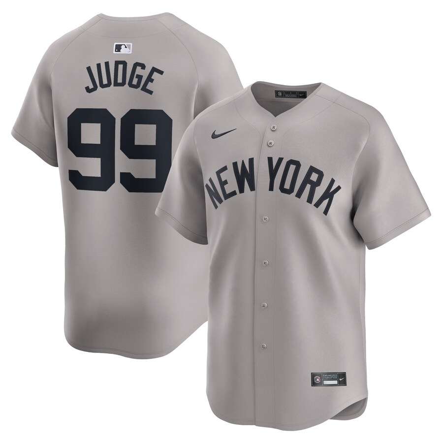 Aaron Judge New York Yankees Away Limited Player Jersey Gray