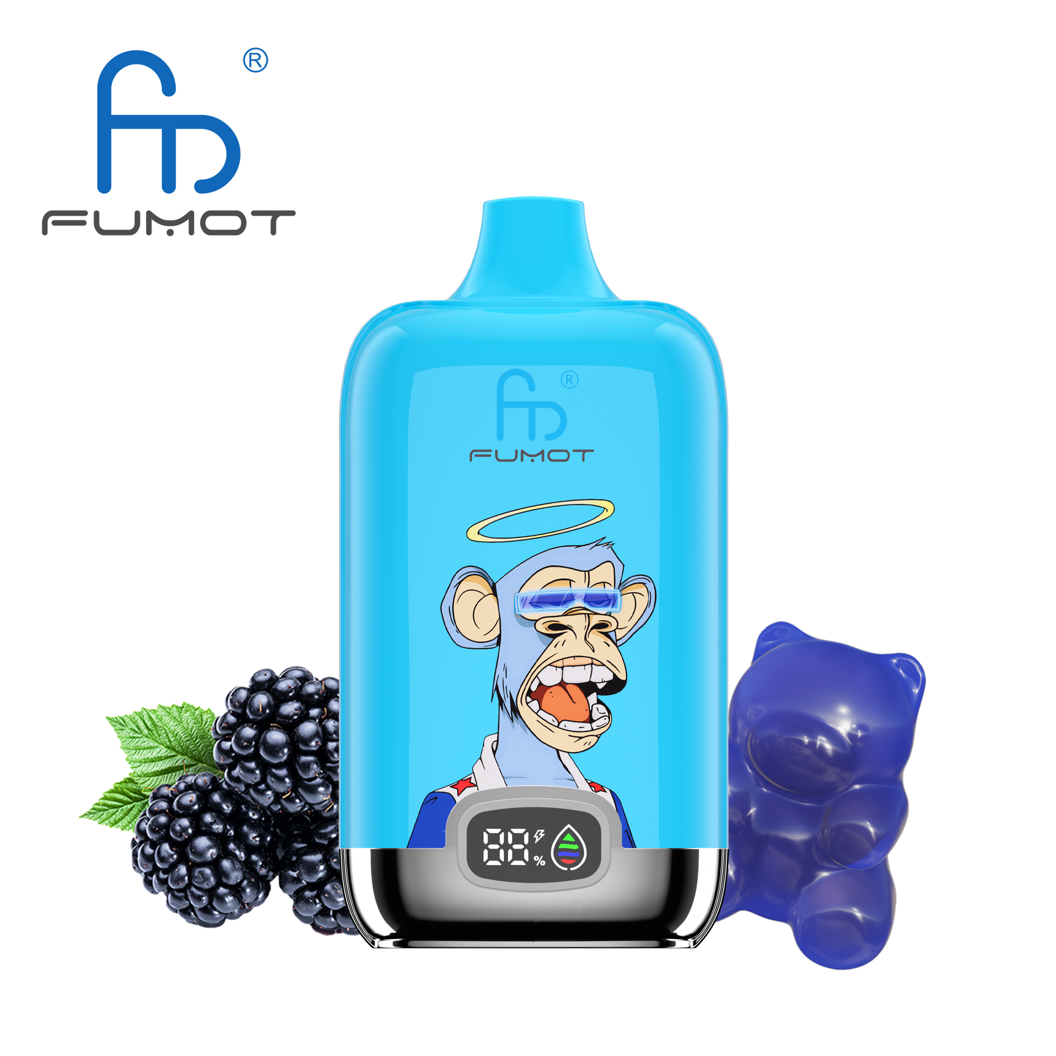 Fumot Digital Box 12000 Puffs Disposable Vape