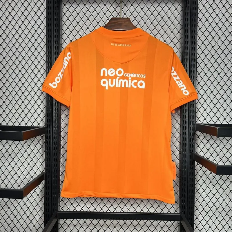 Retro 2010 Corinthians Goalkeeper Orange Football jersey retro