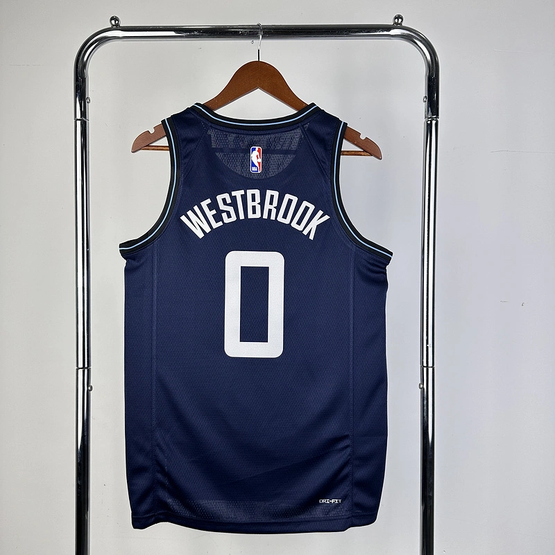 2024 NBA LA Clippers (0 WESTBROOK) Basketball Jersey