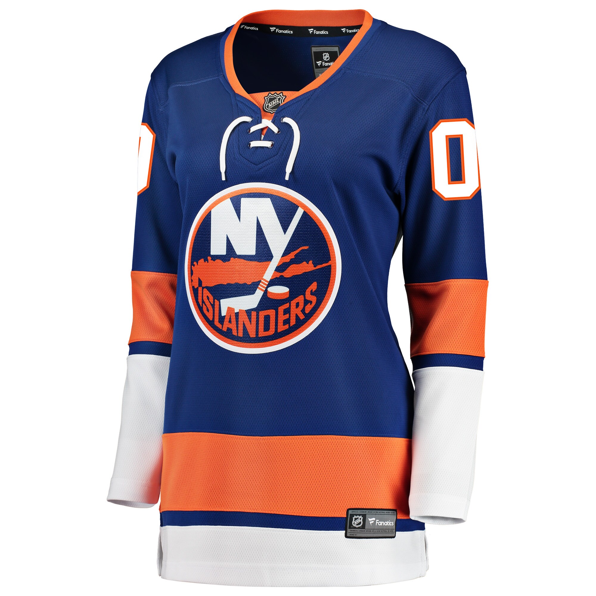 New York Islanders Fanatics Women’s Home Breakaway Custom Jersey – Blue