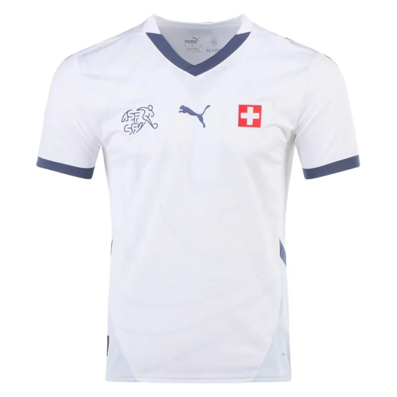 2024 Switzerland Team Away Football Jersey - JerseyFun