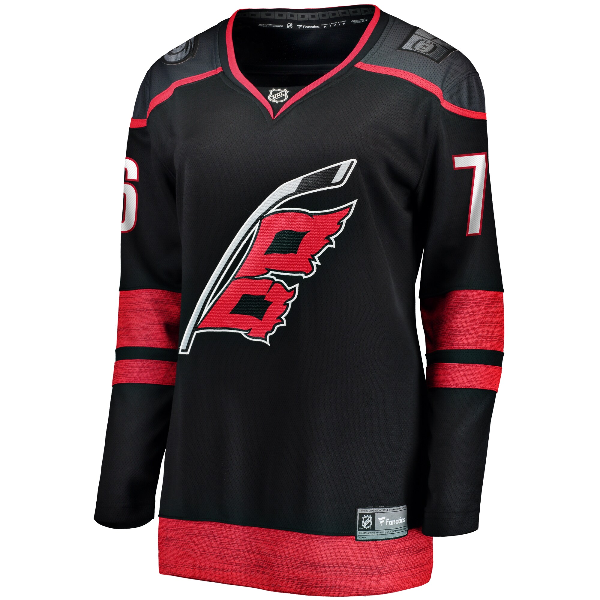 Brady Skjei Carolina Hurricanes Fanatics Women’s Home Breakaway Player Jersey – Black