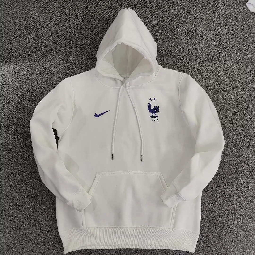 2024/25 France white casual sweater