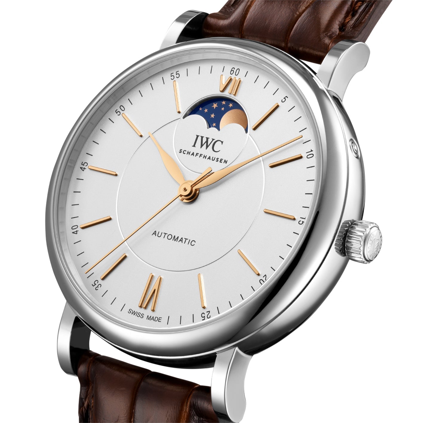 IWC Portofino Automatic Moon Phase 40mm Mens Watch IW459401