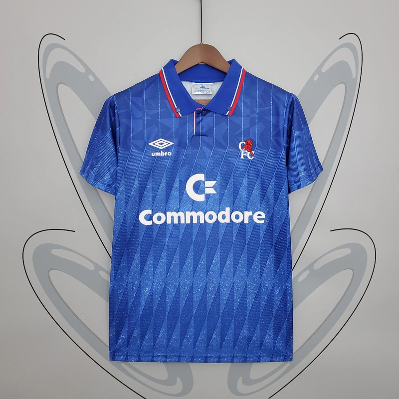 Retro 1989-91 Chelsea home Football jersey retro