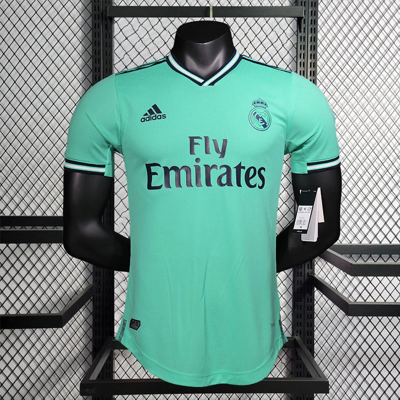 Retro player 2019-20 Real Madrid Two Away Benzema Hazard Sergio Ramos Casemiro KROOS MODRIC Football jersey