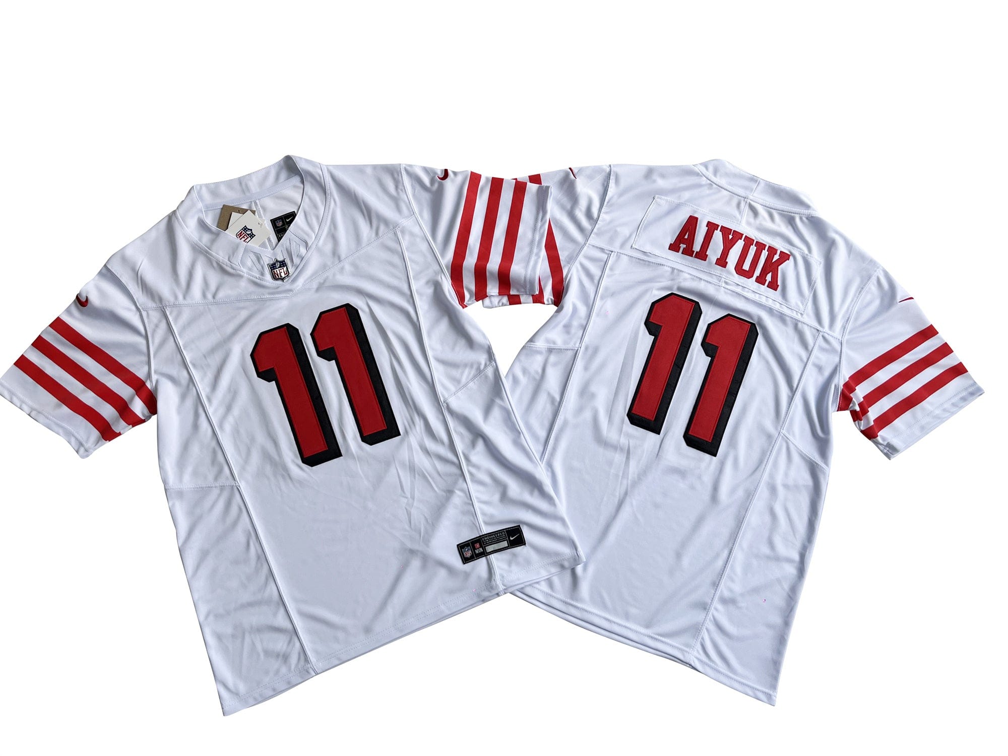 San Francisco 49ers 11# Brandon Aiyuk Nike Vapor F.U.S.E. Limited Jersey