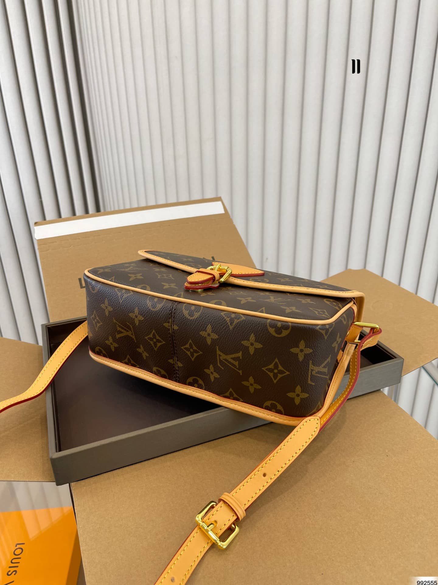 Louis Vuitton Monogram Canvas Sologne 26Cm Brown