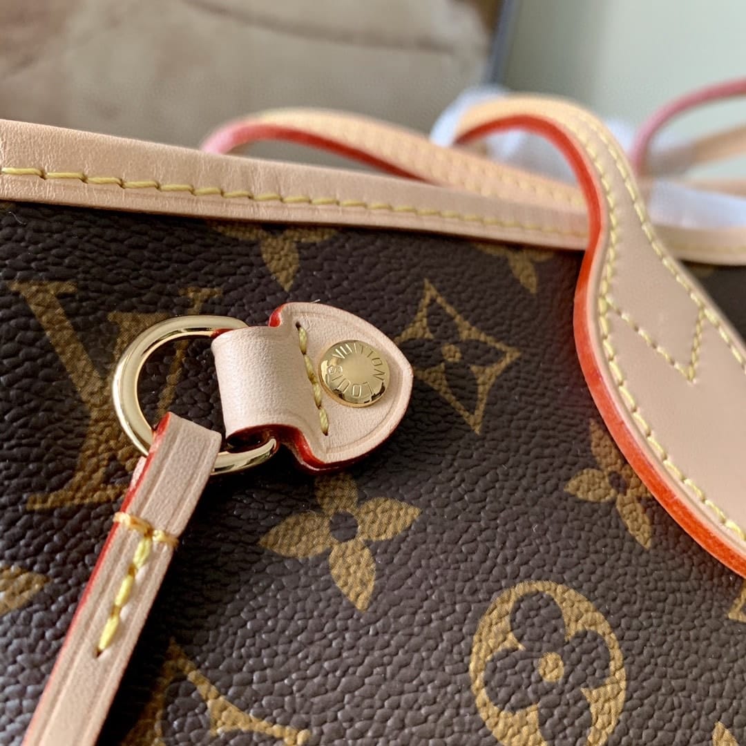 Louis Vuitton Neverfull PM Monogram Red 29Cm M41245