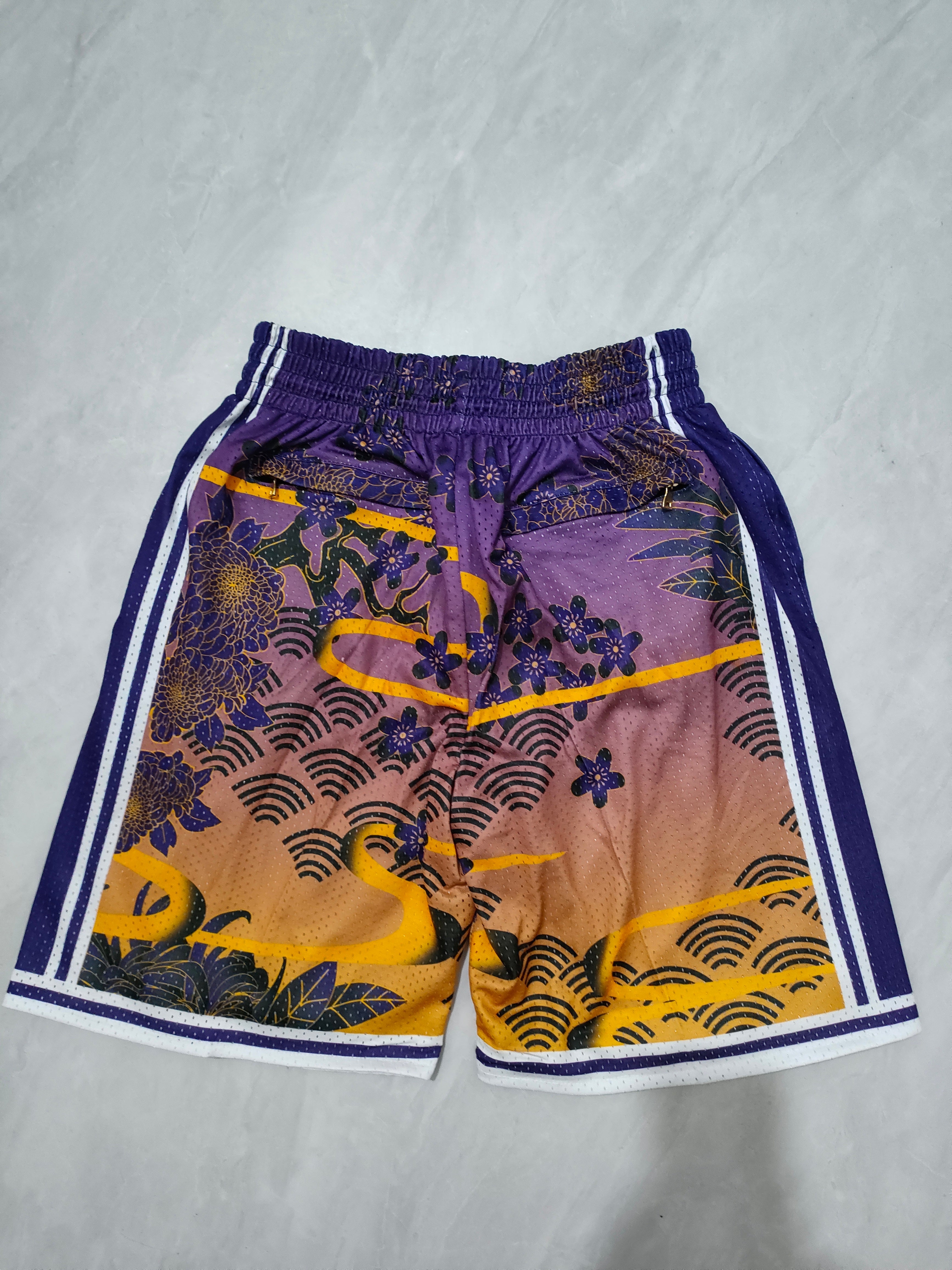Los Angeles Lakers Purple Year of the Rabbit Pocket Pants