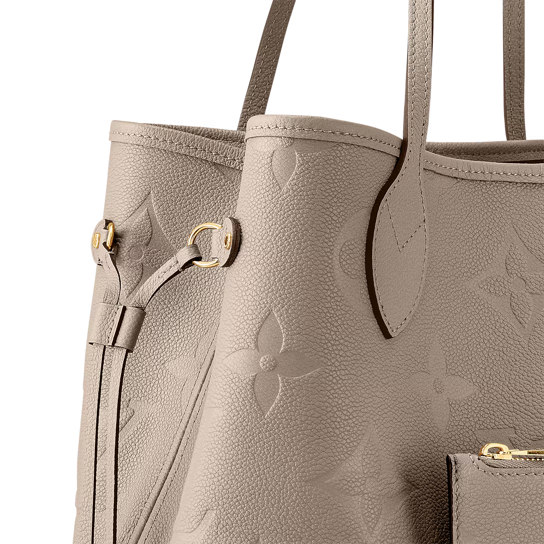Louis Vuitton Neverfull Mm Tote Bag Tourterelle Gray 31cm M45686