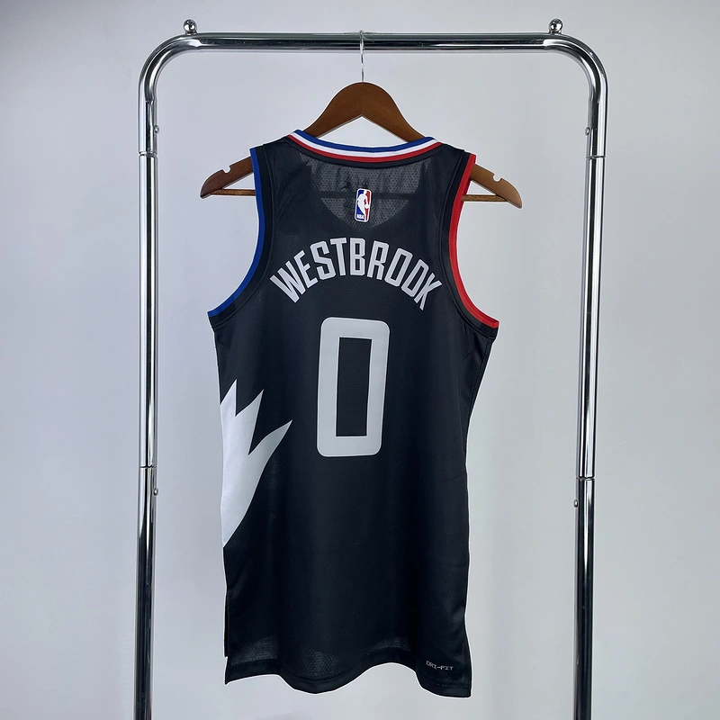 2023 NBA LA Clippers (0 WESTBROOK) Basketball Jersey