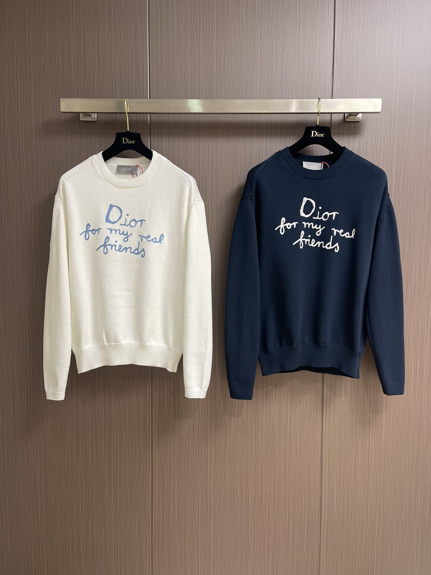Dior Embroidered Knit Sweater