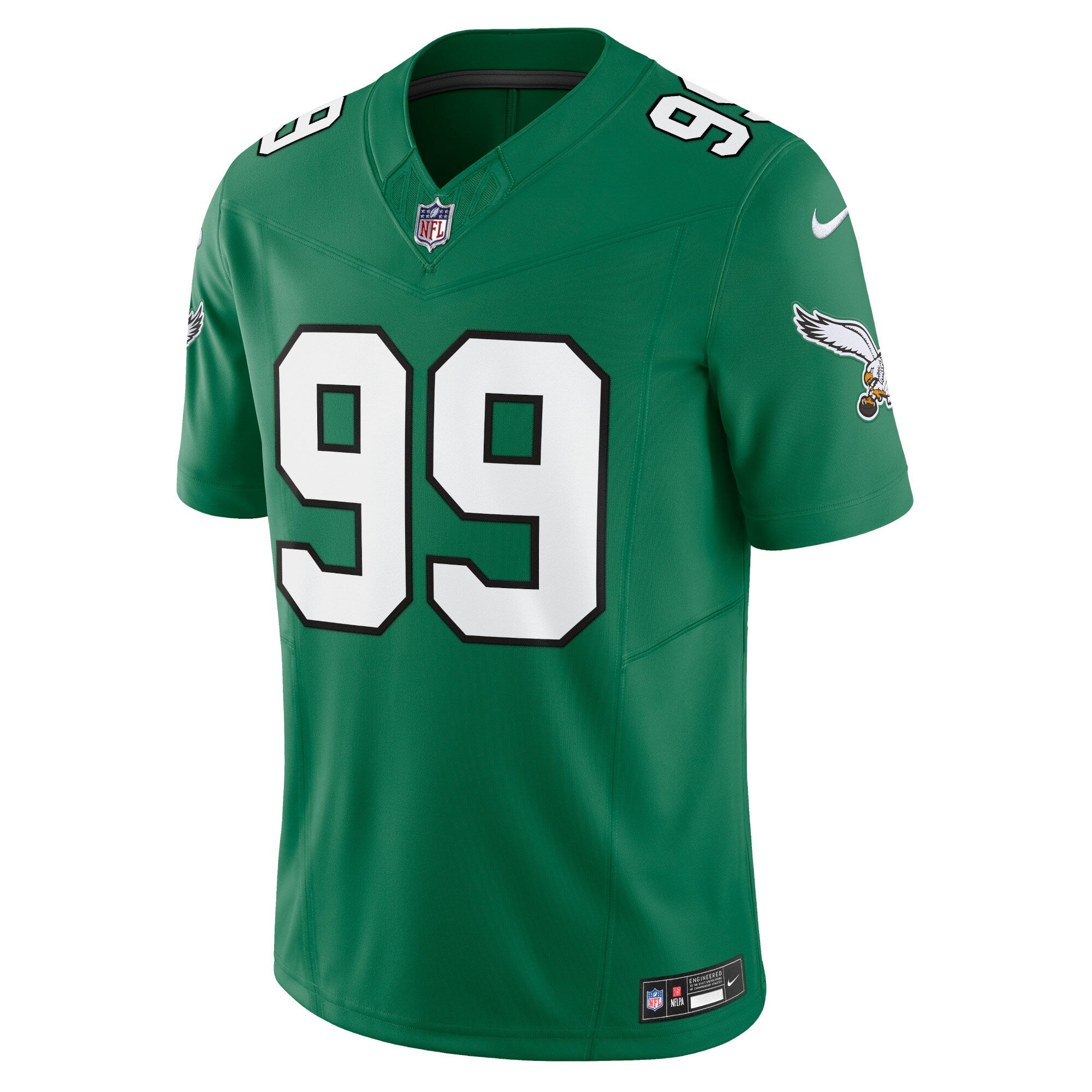 Jerome Brown Philadelphia Eagles Nike Alternate Vapor F.U.S.E. Limited Jersey - Kelly Green