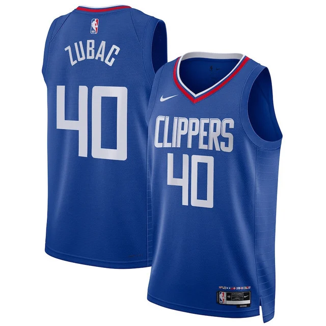 Ivica Zubac 40 Los Angeles Clippers Unisex Swingman Jersey - Icon Edition - Blue
